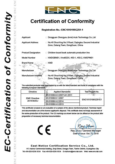 Certificado CE