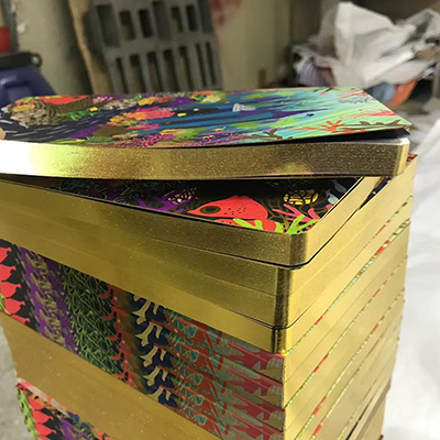 Máquina para dorar bordes de libros XHLB390